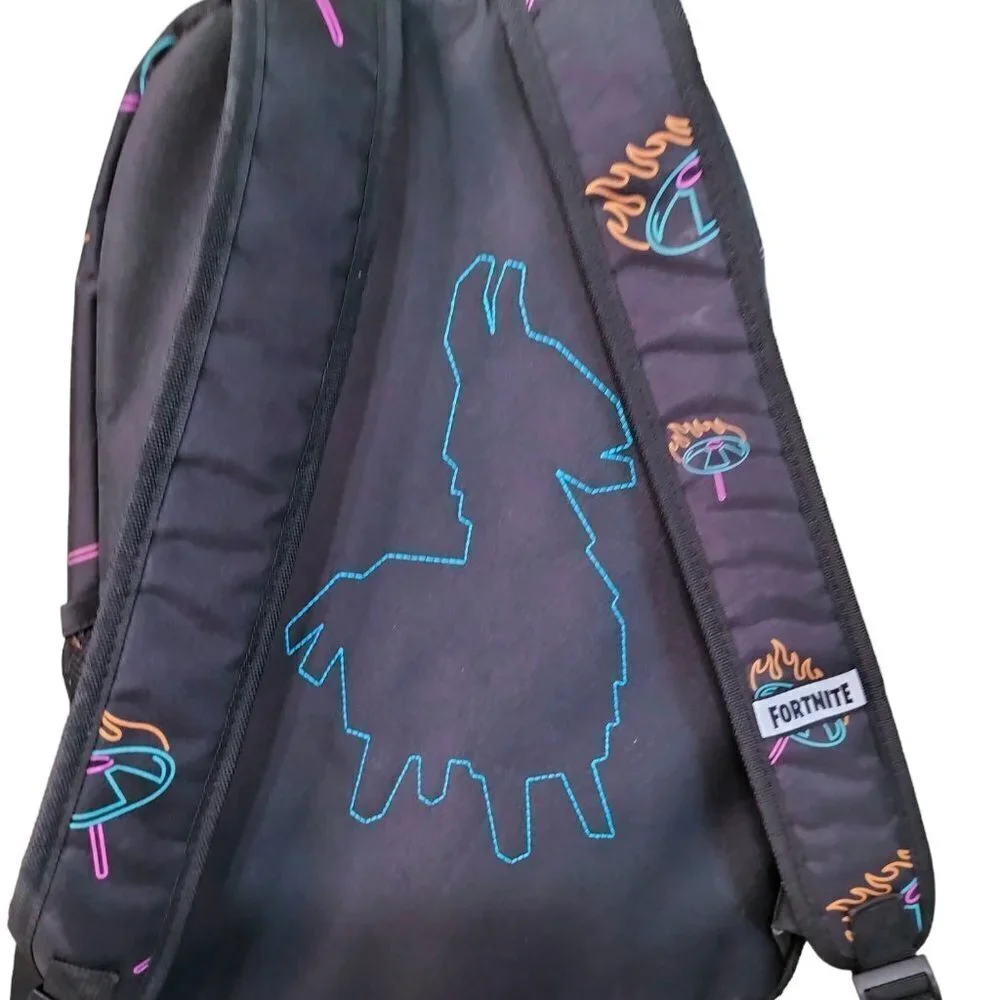 (#424)Fortnite Amplify Youth unisex Multicolor Backpack